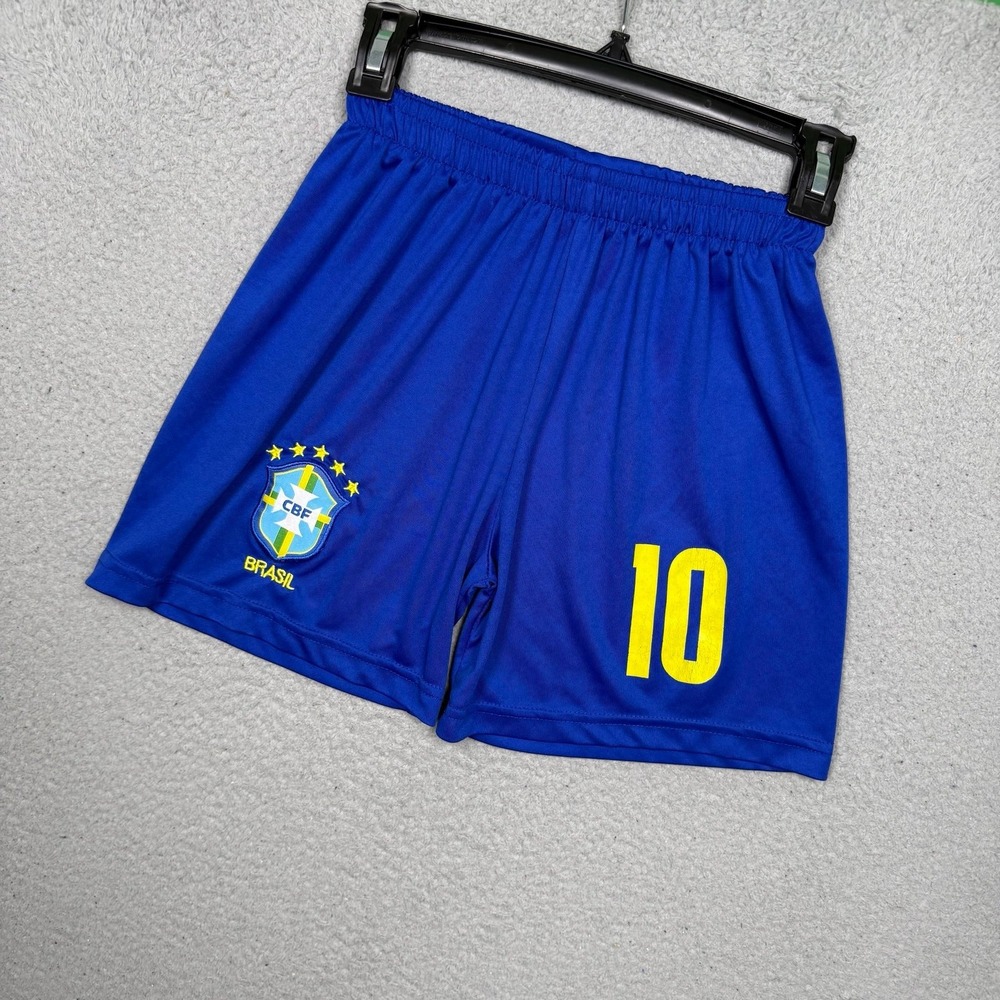 Kids Brazil Soccer Shorts